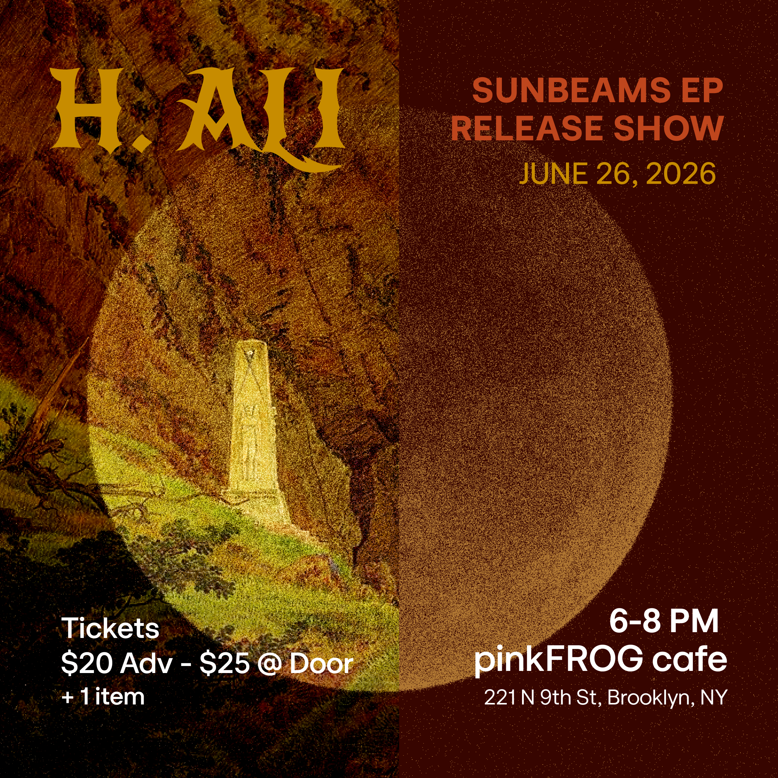 Sunbeams EP Release Show Poster